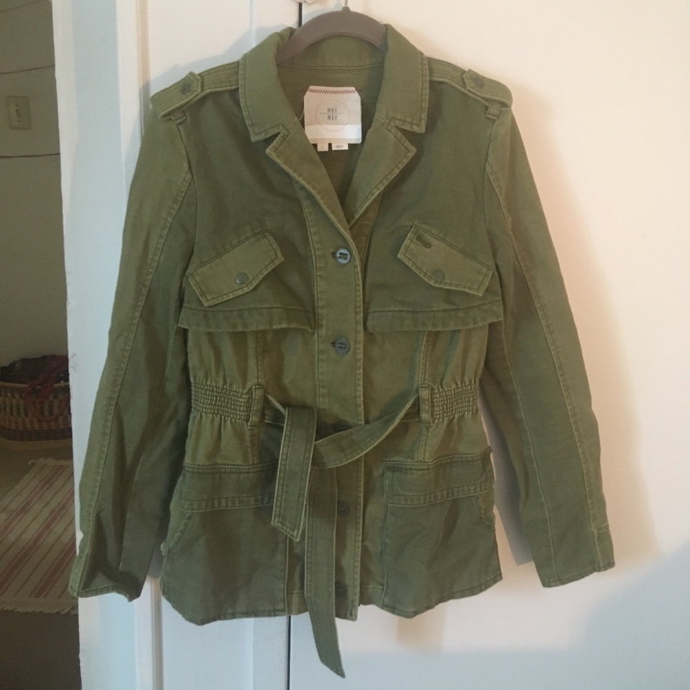 Anthropologie army Jacket/Coat